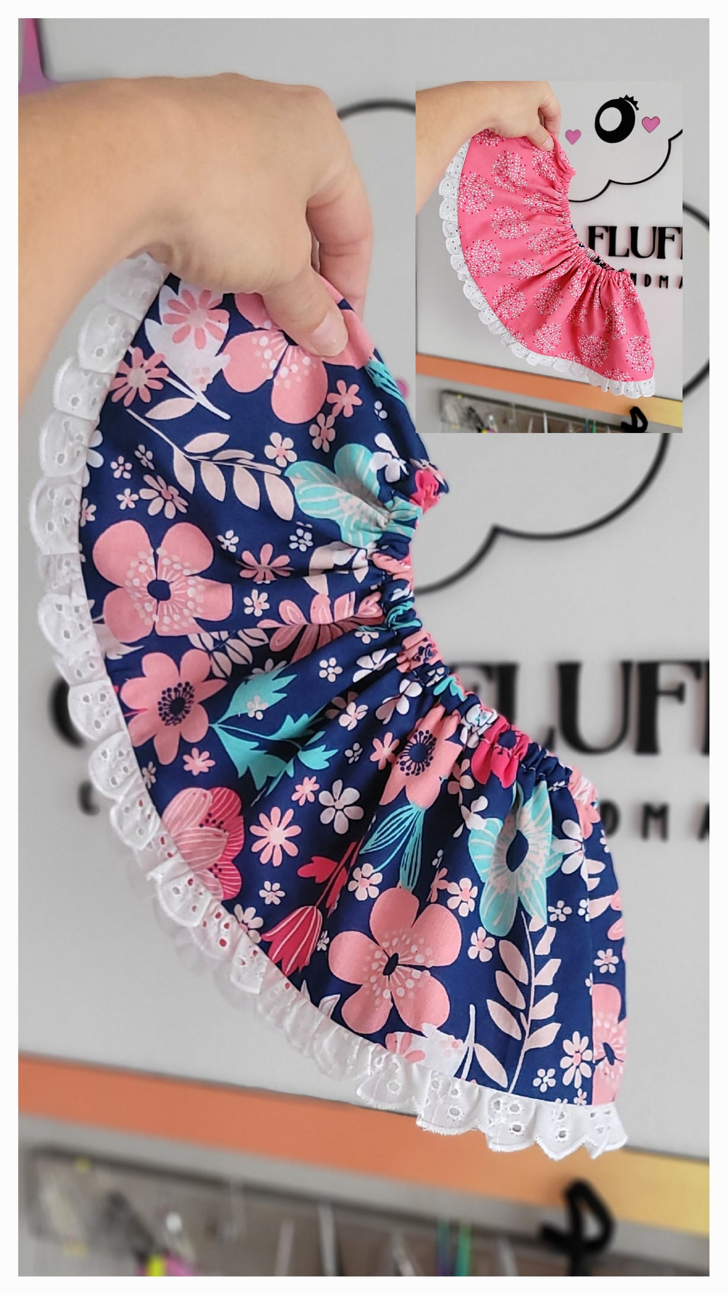 Reversible Plush Skirt