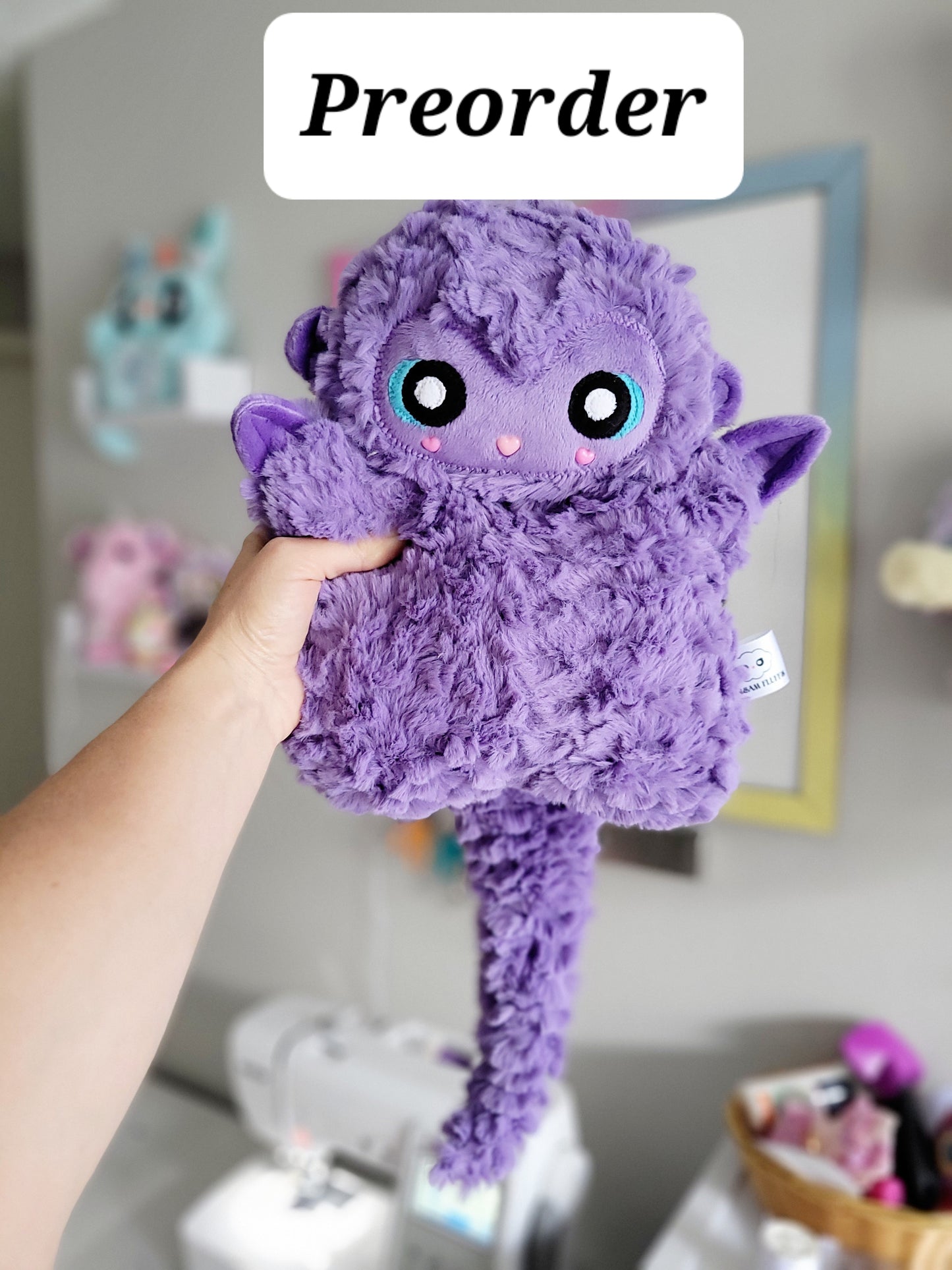 Bitty Purple Pangolin Preorder