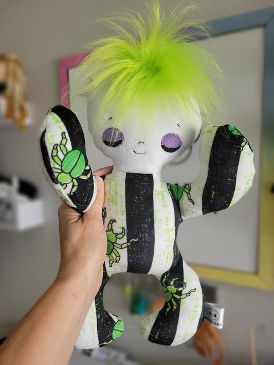 Baby Beetlejuice beetle jammies