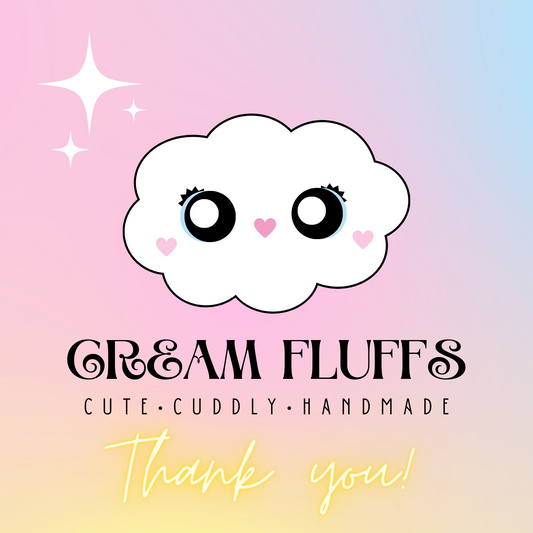 Custom Bitty Cream Fluff for MM