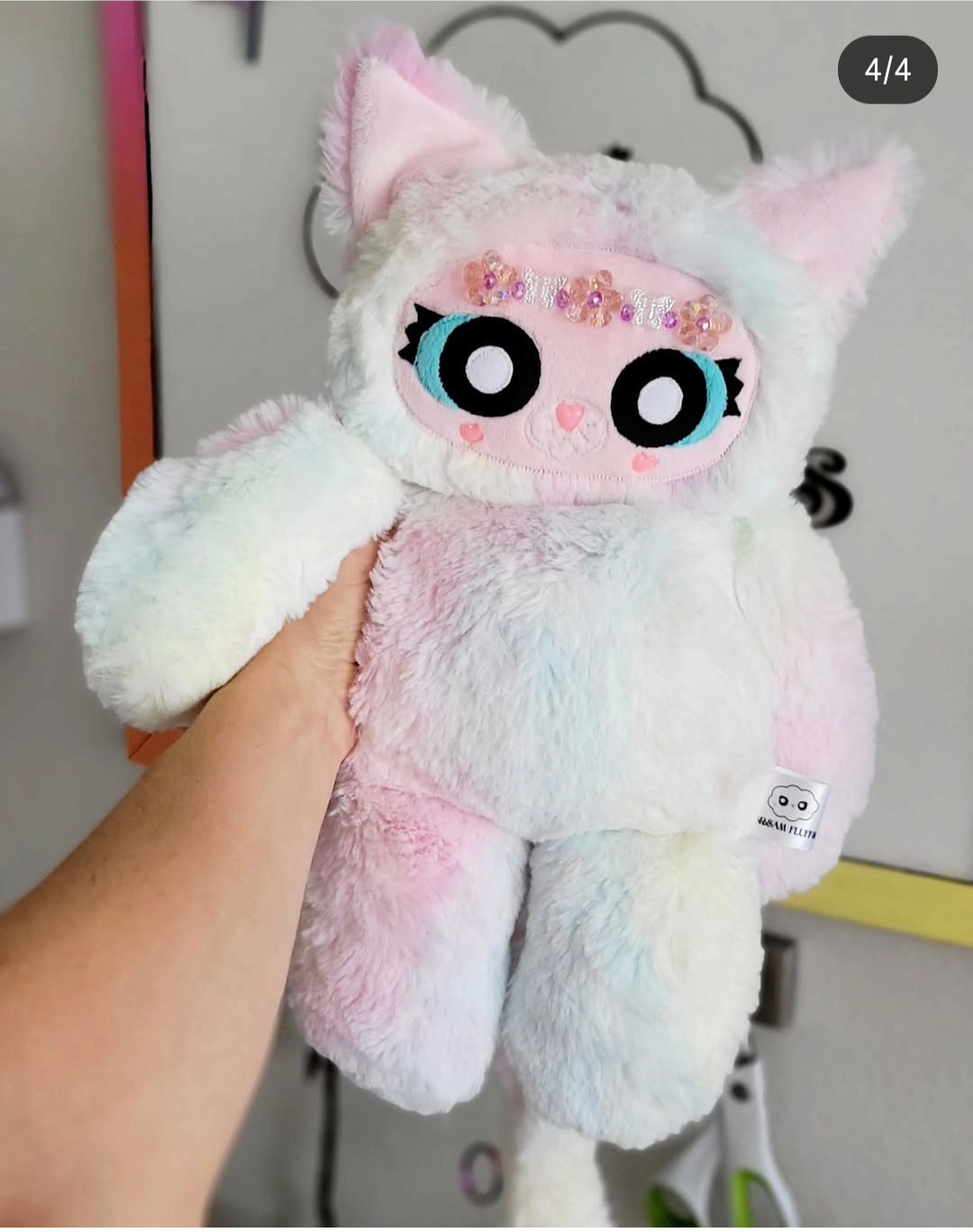 Full Custom Cream Fluff