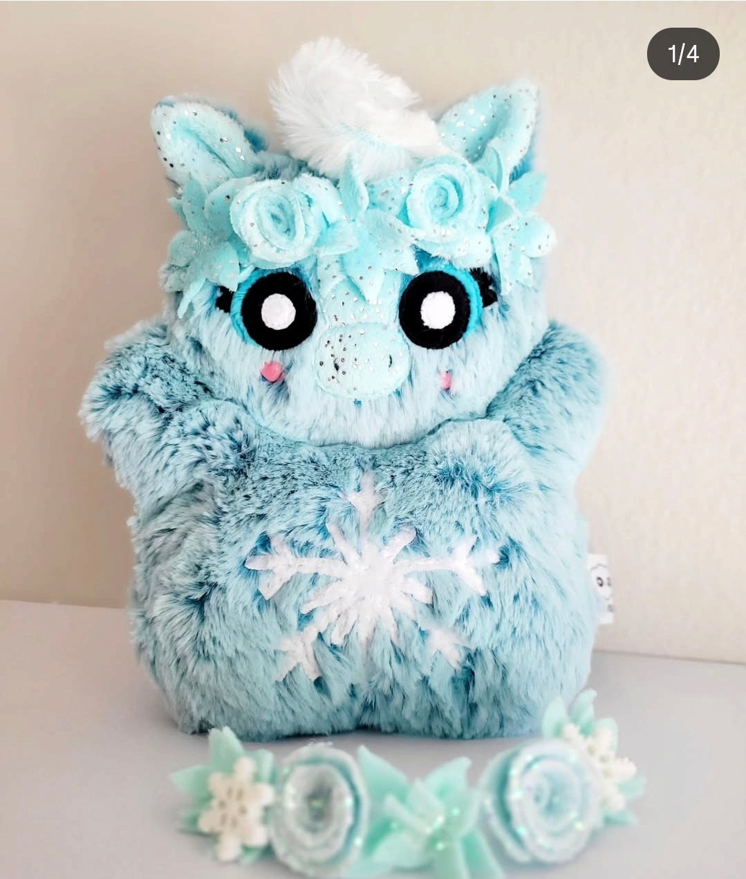 Full Custom Cream Fluff