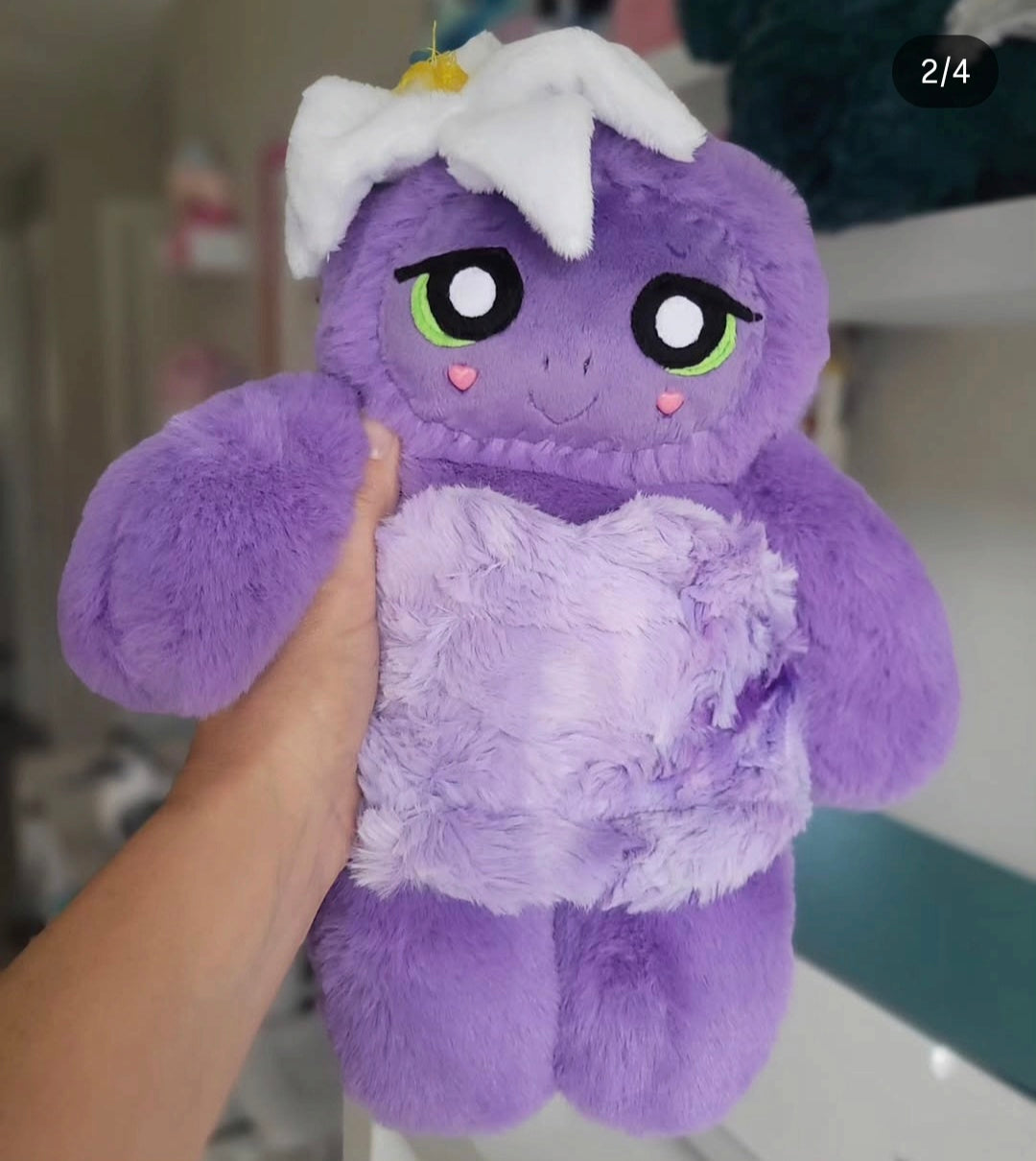 Full Custom Cream Fluff