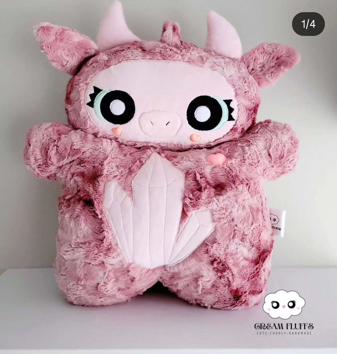 Full Custom Cream Fluff