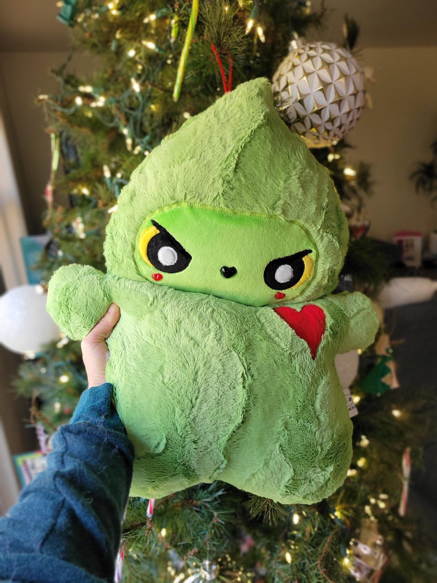 Reserved listing for Auction winner- Biggie Grinch Fluff